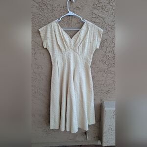 Elegant Cream Dress